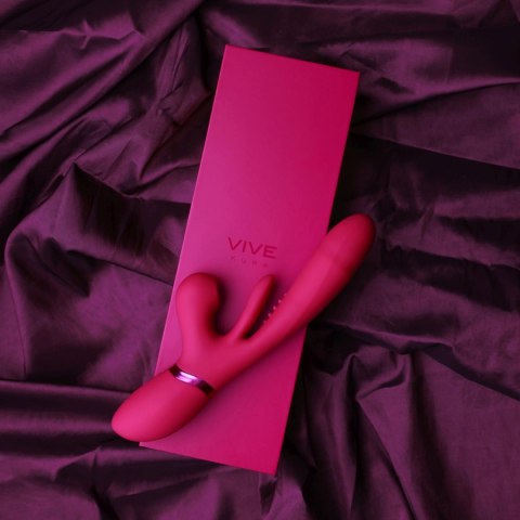 Kura - Thrusting G-Spot Vibrator with Flapping Tongue and Pulse Wave Stimulator Vive