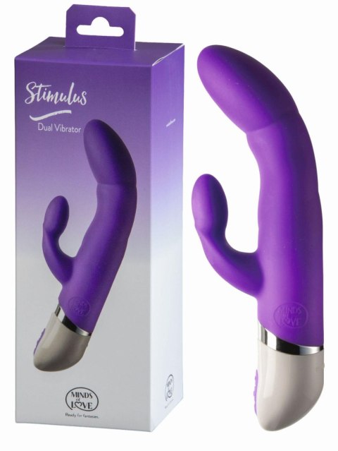 MINDS of LOVE Stimulus Dual Vibrator purple Minds of Love