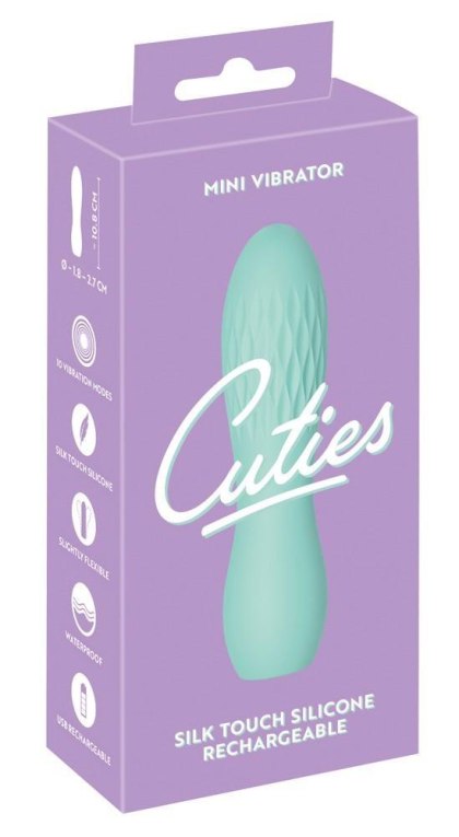 Cuties Mini Vibrator Green 3.G Cuties