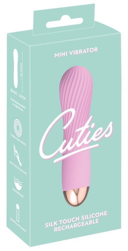 Cuties Mini Vibrator Rose 2.G Cuties