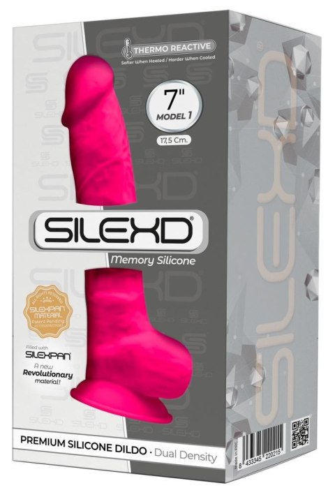 Dildo-SD.Model 1 (7"") PINK BOX Silexd