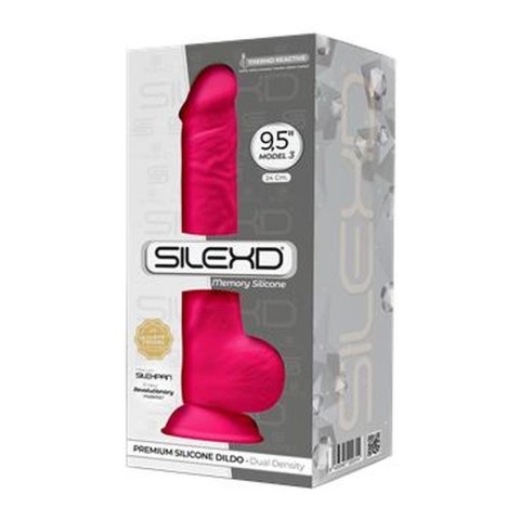 Dildo-SD.Model 3 ( 9,5"" ) Pink Silexd