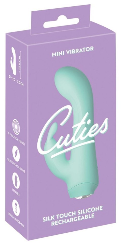 Cuties Mini Vibrator Green 4 Cuties