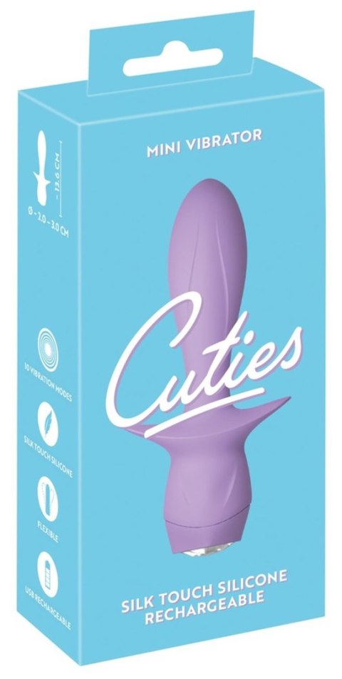 Cuties Mini Vibrator Purple 4 Cuties