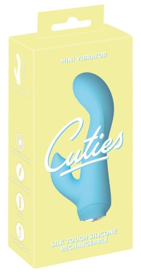 Cuties Mini Vibrator blue 4 Cuties