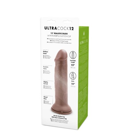 Me You Us Silicone Ultra Cock Caramel 12 Me You Us