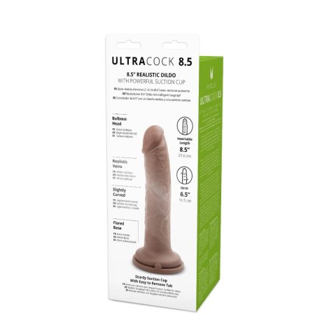 Me You Us Silicone Ultra Cock Caramel 8.5 Me You Us