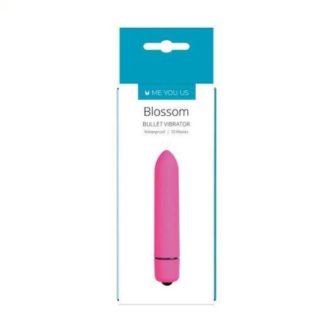 Wibrator- Me You Us Blossom 10 Mode Bullet Vibrator Pink Me You Us