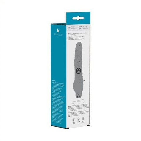 Wibrator- Me You Us Bully Boy 7 Realistic Vibrator Flesh Me You Us