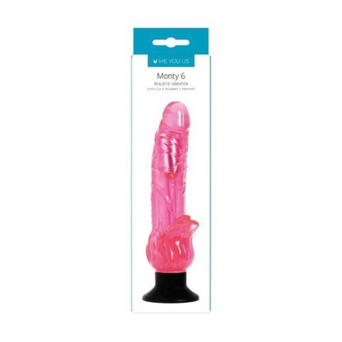 Wibrator- Me You Us Mounty 6 Realistic Vibrator Pink Me You Us