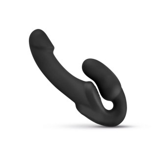 No-Parts - Morgan Strapless Strap-On Dildo - 22 cm - Black No-Parts