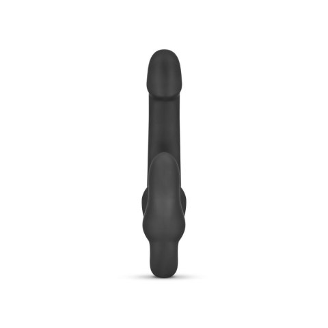 No-Parts - Morgan Strapless Strap-On Dildo - 22 cm - Black No-Parts