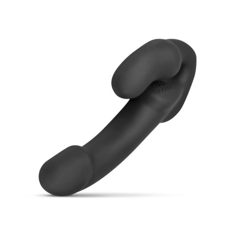 No-Parts - Morgan Strapless Strap-On Dildo - 22 cm - Black No-Parts