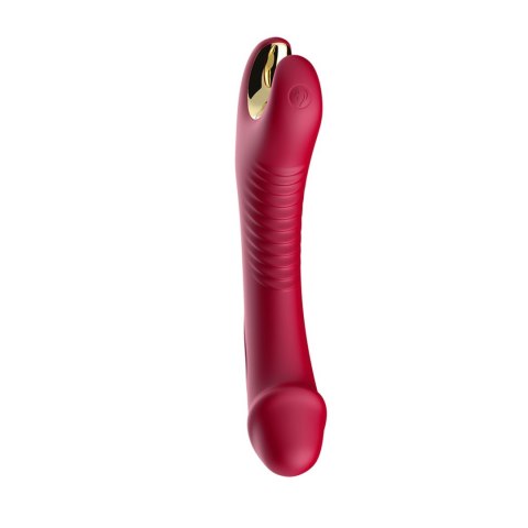 Stymulator silicone 9 vibration function Red B - Series Joy