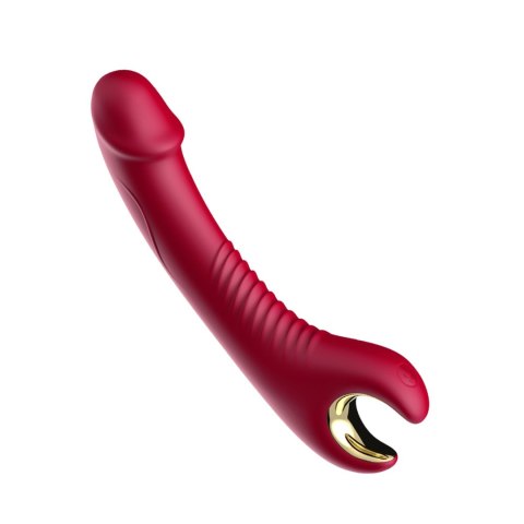 Stymulator silicone 9 vibration function Red B - Series Joy