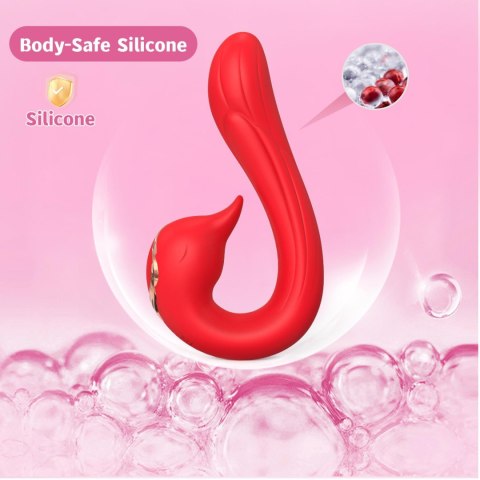 Swan Red, 9 vibration functions B - Series Joy