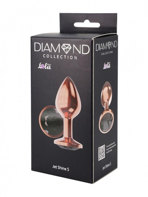 Plug-Butt Plug Diamond Jet Shine S Rose Gold Lola Games