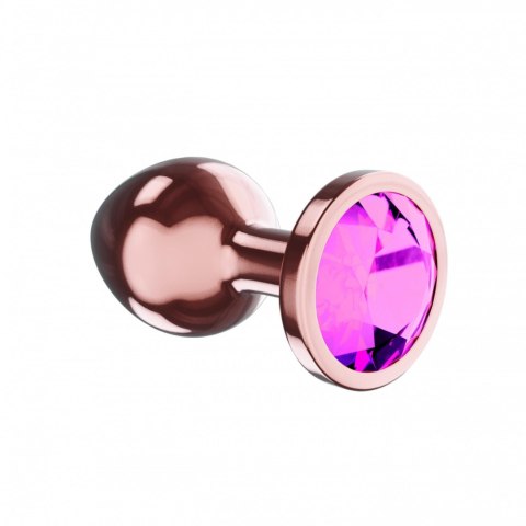 Plug-Butt Plug Diamond Quartz Shine S Rose Gold Lola Games