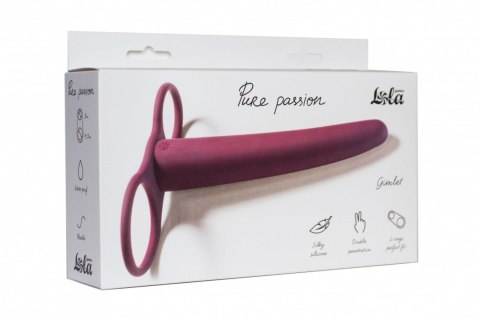 Pure Passion Double Penetration Gimlet Wine red Lola Toys