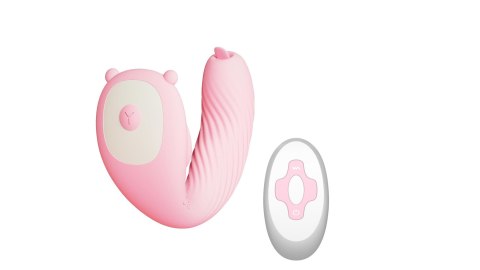 Remote Wearable Tongue licking Vibrator B - Series Cute