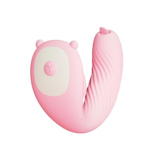 Remote Wearable Tongue licking Vibrator B - Series Cute