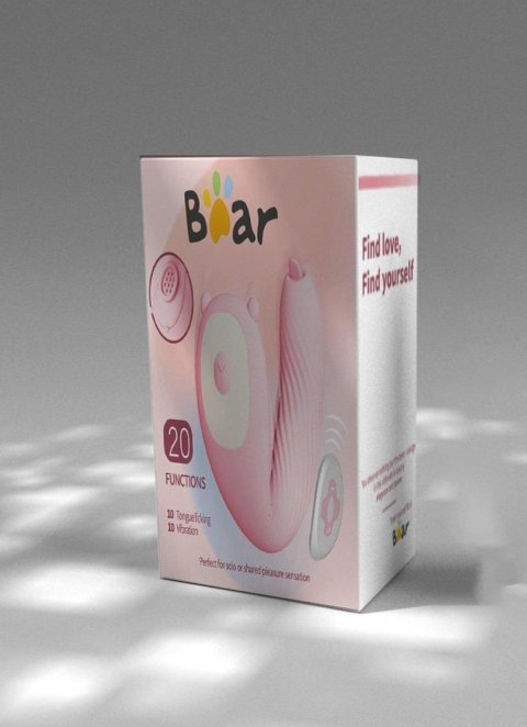 Remote Wearable Tongue licking Vibrator B - Series Cute