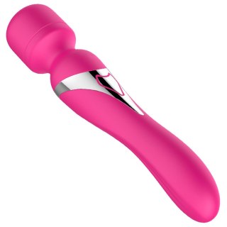 Stymulator - B - Series - Silicone Dual Massager Pulsator USB 7+7 Function (Pink) B - Series Fox