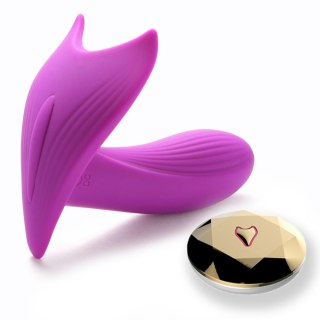 Stymulator-Silicone Panty Vibrator USB 10 Function / Heating / Voice Control B - Series Fox