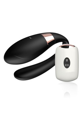 Stymulator-V-Vibe Black USB 7 Function / Remote Control B - Series Smart