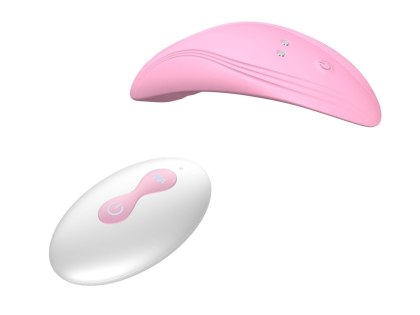 Ultrathin Wearable remote mini vibe PINK B - Series Cute