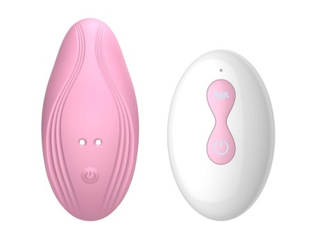 Ultrathin Wearable remote mini vibe PINK B - Series Cute