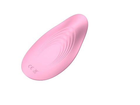 Ultrathin Wearable remote mini vibe PINK B - Series Cute