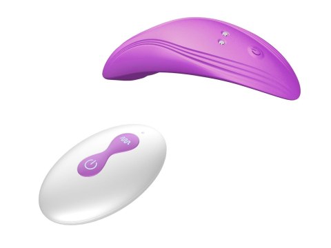 Ultrathin Wearable remote mini vibe PURPLE B - Series Cute