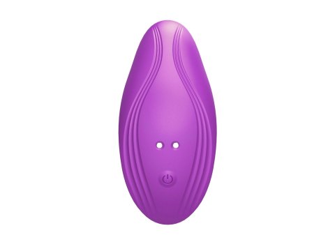 Ultrathin Wearable remote mini vibe PURPLE B - Series Cute