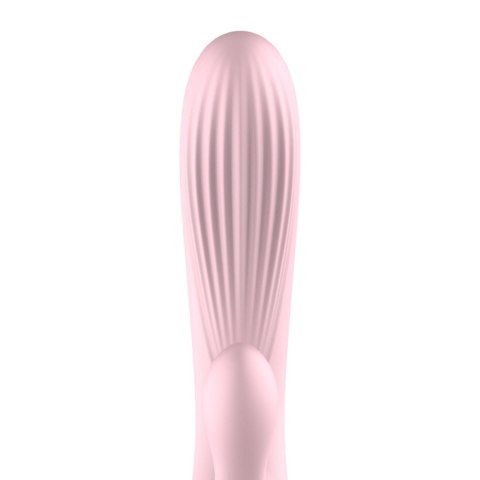 Wibrator- B - Series, Silicone Vibrator Pink USB 10 Function / Heating B - Series Fox