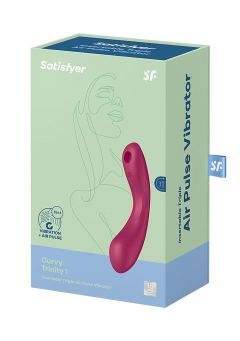 Curvy Trinity 1 red Satisfyer