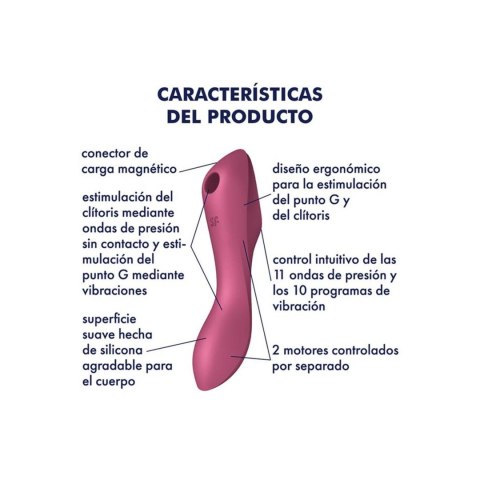 Curvy Trinity 3 red Satisfyer