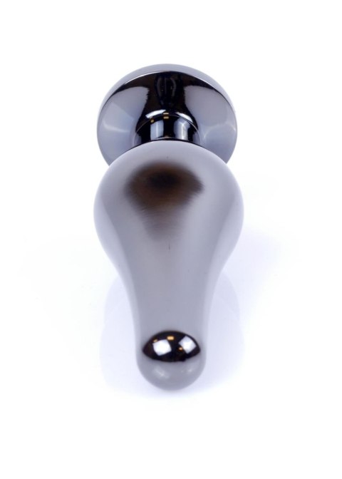 Plug-Jewellery Dark Silver BUTT PLUG- Green B - Series HeavyFun