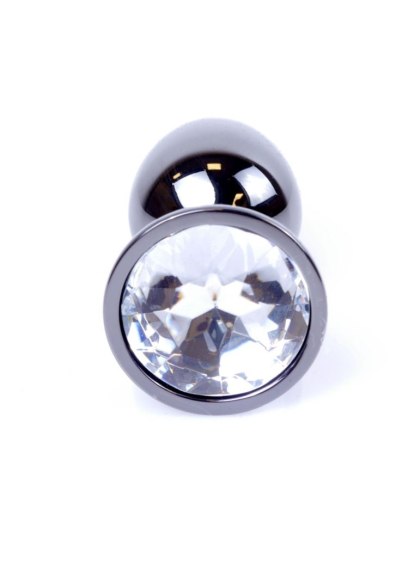 Plug-Jewellery Dark Silver PLUG- Clear B - Series HeavyFun