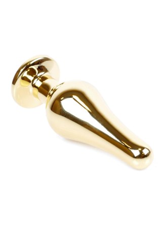 Plug-Jewellery Gold BUTT PLUG- Black B - Series HeavyFun