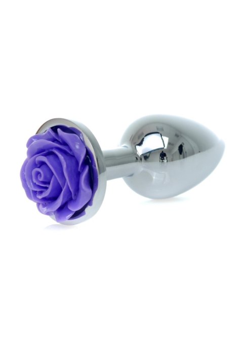 Plug-Jewellery Silver PLUG ROSE- Purple B - Series HeavyFun