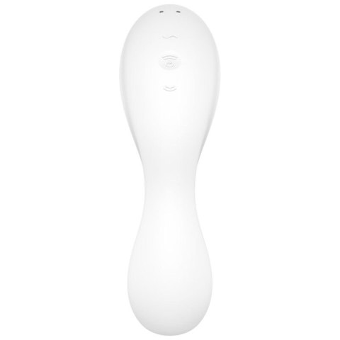 Stymulator-Curvy Trinity 5 Connect App (White) Satisfyer