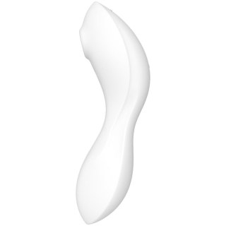 Stymulator-Curvy Trinity 5 Connect App (White) Satisfyer