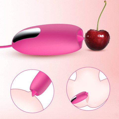 Stymulator-Silicone Clit Massager USB 7 function / Heating B - Series Fox