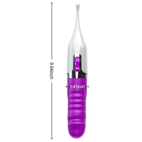 Stymulator- Stimulator clitoris, USB Magnetic charging, 7 Frequency Vibration B - Series Fox