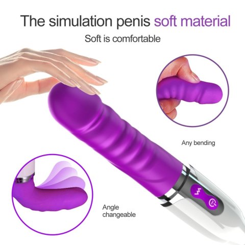 Stymulator- Stimulator clitoris, USB Magnetic charging, 7 Frequency Vibration B - Series Fox