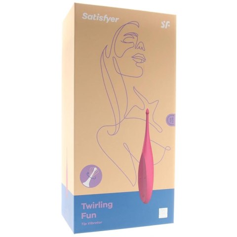 Stymulator - Twirling Fun Trip Vibrator (Magenta) Satisfyer