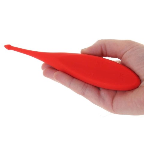 Stymulator - Twirling Fun Trip Vibrator (Poppy Red) Satisfyer