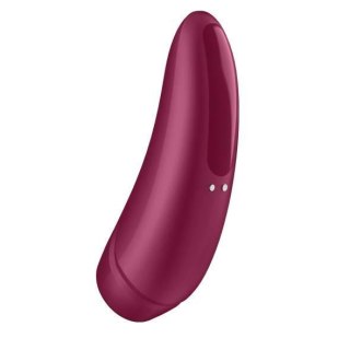 Wibrator - Curvy 1+ Air Pulse Stimulator + Vibration Rose Red Satisfyer