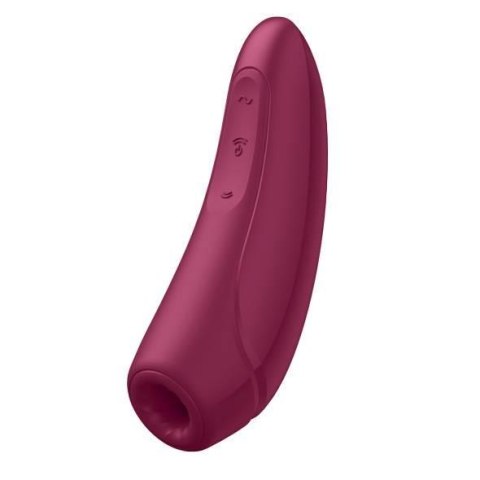 Wibrator - Curvy 1+ Air Pulse Stimulator + Vibration Rose Red Satisfyer